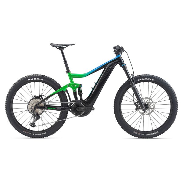 GIANT Trance E+ 2 Pro E-Bike Fully 2020 | Metallicgreen / Metallicblue / Solidblack