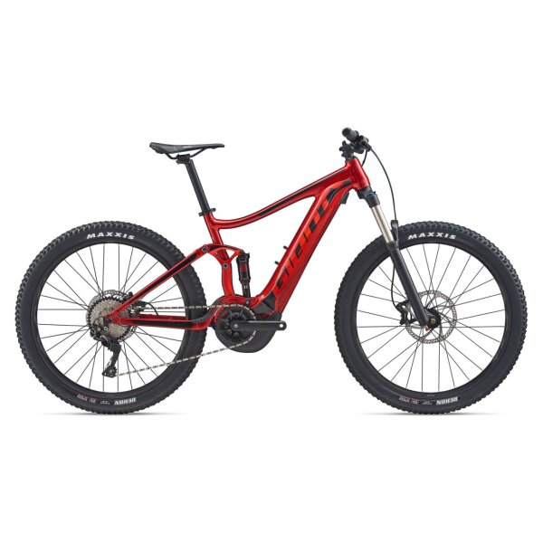 GIANT Stance E+ 2 E-Bike Fully 2020 | Metallicred / Solidblack