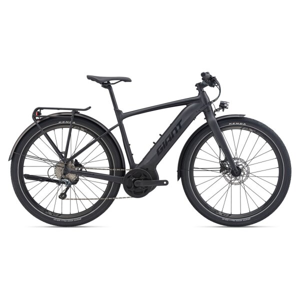 GIANT FastRoad E+ EX Pro E-Bike Commuter 2020 | Solidblack Gloss-Matt