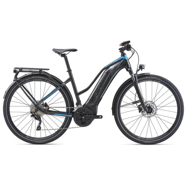 GIANT Explore E+ 1 STA E-Bike Trekking 2020 | Coreblack / Cyanblue