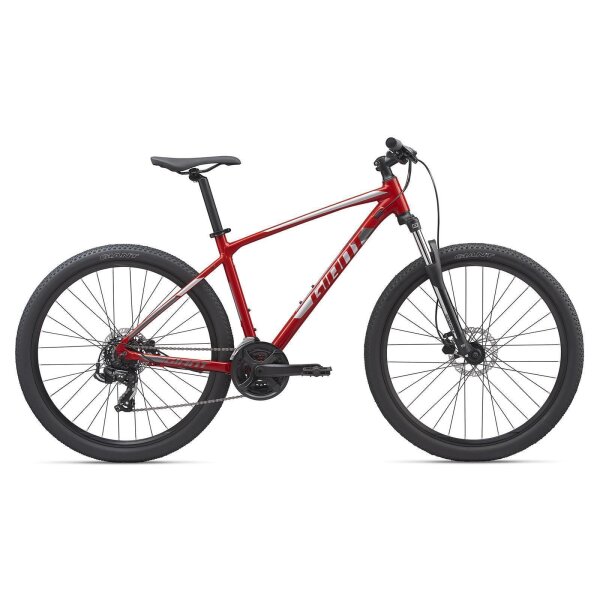 GIANT ATX 2 27,5 MTB Hardtail 2020 | Carminered / Silvergrey