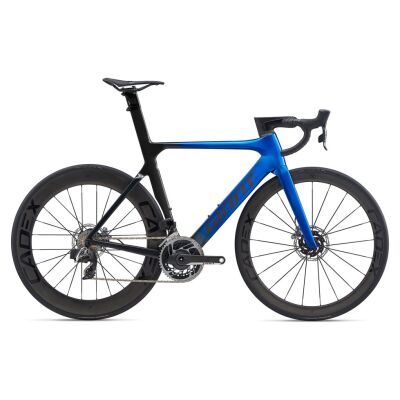 GIANT Propel Advanced SL Disc Aero-Rennrad 2020 | Electricblue / Metallicblack Gloss-Matt