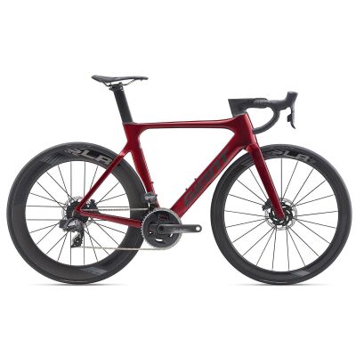 GIANT Propel Advanced Pro Disc Aero-Rennrad 2020 | Metallicred / Solidblack Gloss-Matt