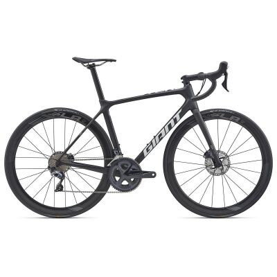 GIANT TCR Advanced Pro Team Disc Rennrad 2020 | Carbon Smoke / White Matt