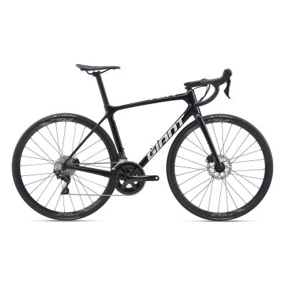 GIANT TCR Advanced 2 Disc Rennrad 2020 | Metallicblack / Pearlwhite