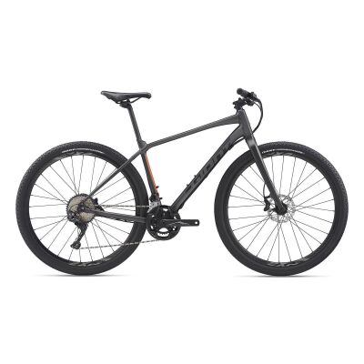 GIANT ToughRoad SLR 0 Gravelbike 2020 | Metallicblack / Orange Matt