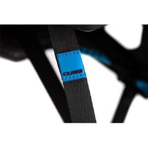 CUBE Helm BADGER blue