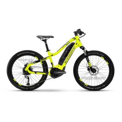 Haibike SDURO HardFour 1.0 400Wh E-Bike 9-G Altus 2020 | lime/titan/schwarz