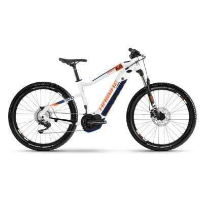 Haibike SDURO HardSeven 5.0 i500Wh E-Bike 10-G Deore 2020 | weiß/orange/blau