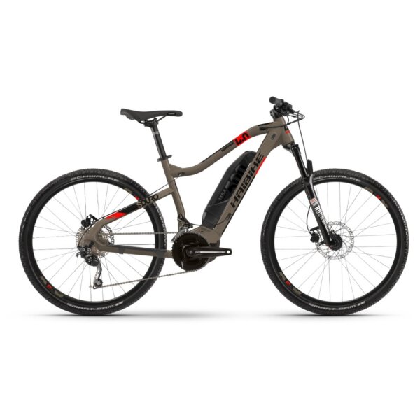 Haibike SDURO HardNine 4.0 500Wh E-Bike 20-G Deore 2020 | sand/rot/schwarz