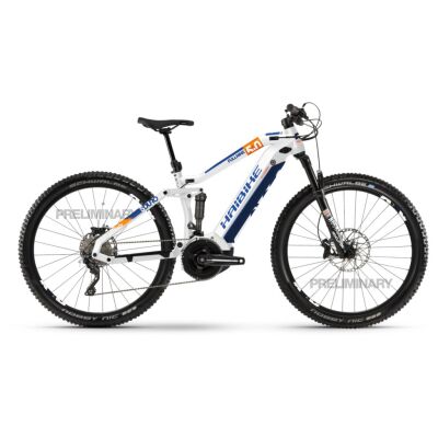 Haibike SDURO FullNine 5.0 i500Wh E-Bike 20-G XT 2020 | weiß/orange/blau
