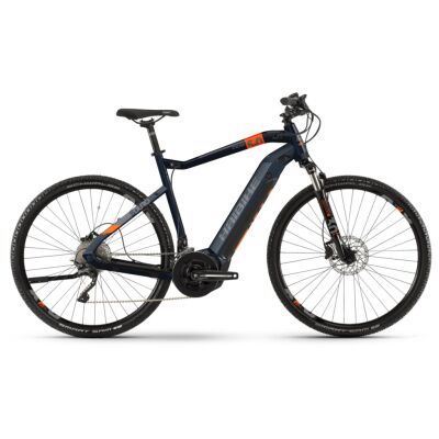 Haibike SDURO Cross 5.0 Herren i500Wh E-Bike 20-G XT 2020 | blau/orange/titan