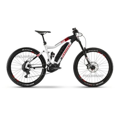 Haibike XDURO Nduro 2.0 500Wh E-Bike 12-G SX Eagle 2020 | silber/schwarz/rot