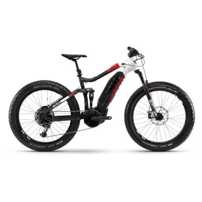 Haibike XDURO FullFatSix 10.0 500Wh E-Bike 12G GX Eagle 2020 | schwarz/silber/rot matt