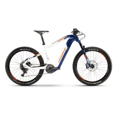 Haibike XDURO AllTrail 5.0 i630Wh Flyon E-Bike 11-G NX 2021 | blau/weiß/orange