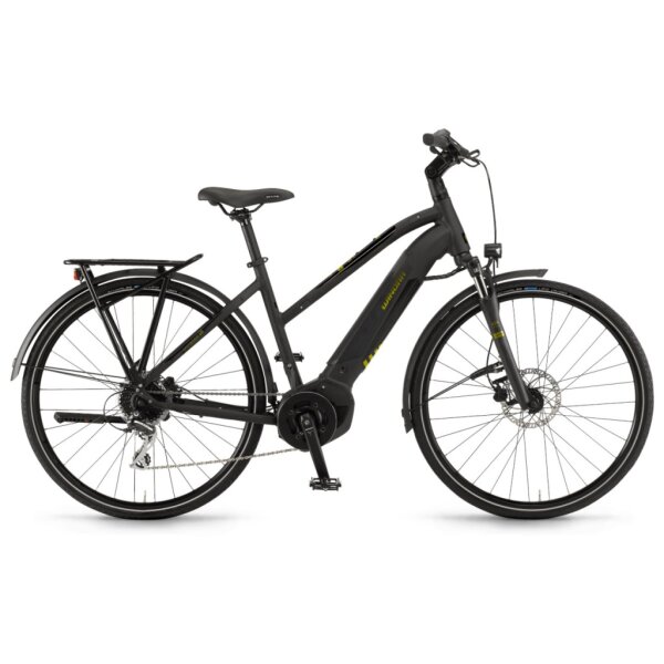 Winora Yucatan i8 Damen i400Wh E-Bike 28" 8-G Acera 2020 | schwarz matt/glanz