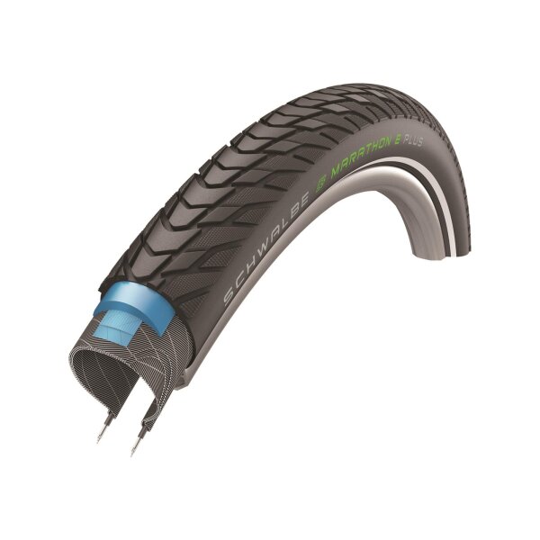 Schwalbe REIFEN MARATHON E-PLUS 55-622 DR Perf HS498 ADDIX E 39B SW+RF