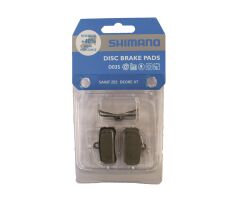 SHIMANO BREMSBELAG-RESIN D03S MIT FEDER UND SPLINT