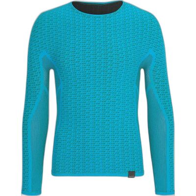 Gripgrab Freedom Seamless Thermal Base Layer LS Blue L/XL