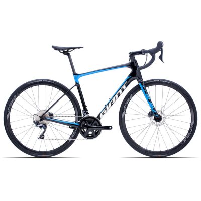 Giant Defy Advanced 1 Hydraulic Bike 2019 | Carbon/ Vibrant Blue