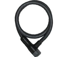 Abus Kabelschloß 6615k/120/15 Bk Scll Microflex