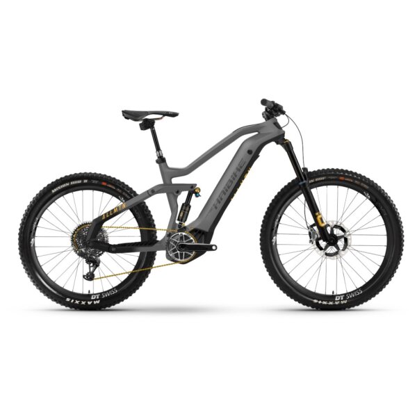 Haibike AllMtn SE i600Wh E-Bike 12-G XX1-AXS 2021 | titan/black/yellow matte