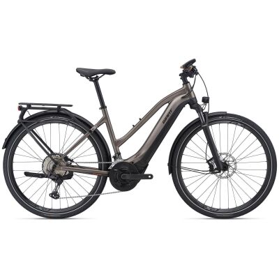 Giant Explore E+ 0 Pro STA Trapez Trekking Ebike 2022 | metallic brown / black satin-matt-gloss