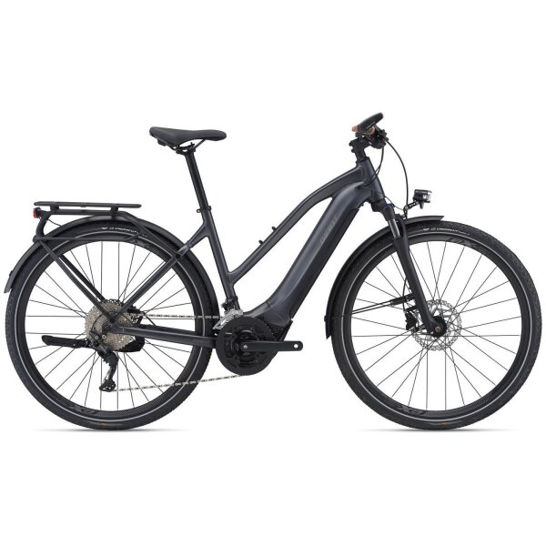 Giant Explore E+ 1 625Wh STA Trapez Trekking Ebike 2022 | gunmetal black matt-gloss