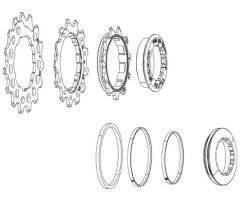 Sram Ritzel 3er set NX PG-1230