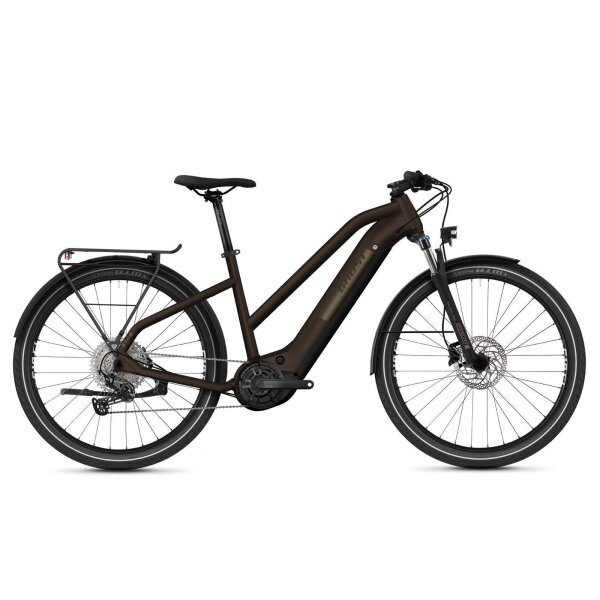 Ghost ESquare Trekking Advanced AL Trapez Trekking E-Bike 2021 | brown