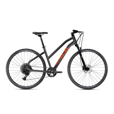 Ghost Square Cross Essential AL Trapez Crossbike 2022 | silver/black/orange