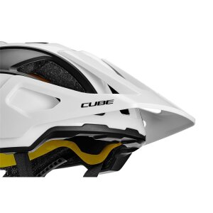 CUBE Helm STROVER white´n´black