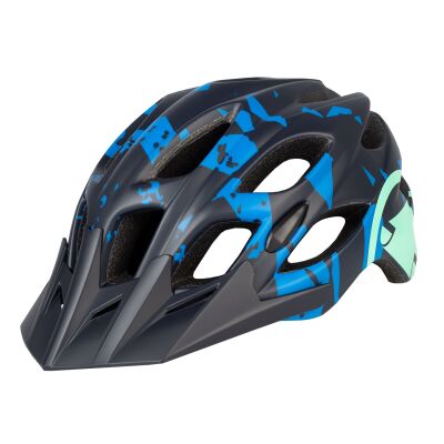 Endura Hummvee Helm Azurblau