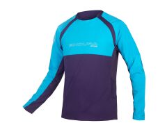 Endura MT500 Burner Trikot (Langarm) II Electric Blue