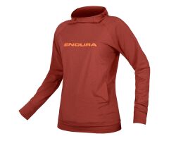Endura Damen SingleTrack Hoodie Fichtgrün
