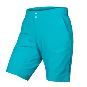 Endura Damen Hummvee Lite Shorts mit Innenhose Pazifik Blau