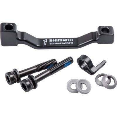 Shimano Scheibenbremsadapter SM-MA-F203P/PM, PM 180 auf 203 mm, vorne