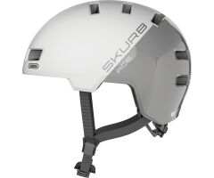 Abus SKURB ACE silver white M
