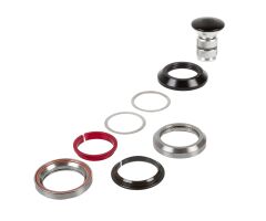 NECO Steuersatz integriert Taper 1 1/8 Alu schwarz