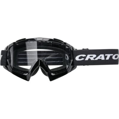 CRATONI MTB Brille C-Rage schwarz glanz, Scheibe transparent