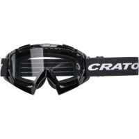 CRATONI MTB Brille C-Rage schwarz glanz, Scheibe transparent