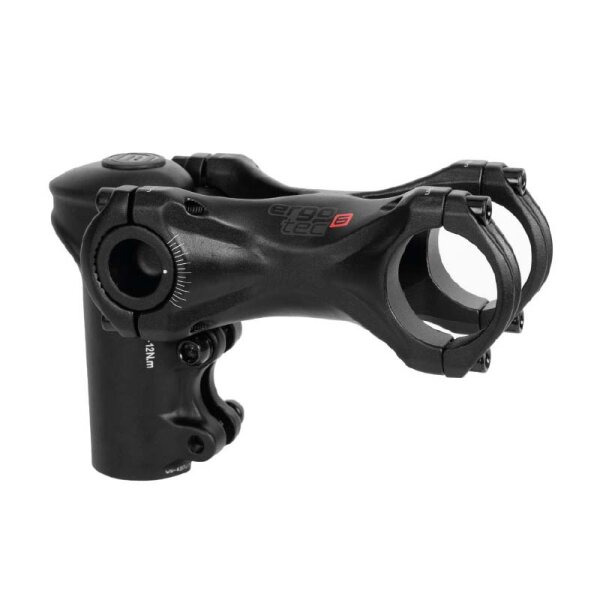 ergotec A-Head Vorbau SWELL-X 70 31,8 Alu, sw/sandg.120mm, Ø28,6mm/Ø31,8mm,SL6