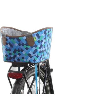 Racktime System Einkaufstasche Agnetha deep ocean, inkl. Snapit Adapter