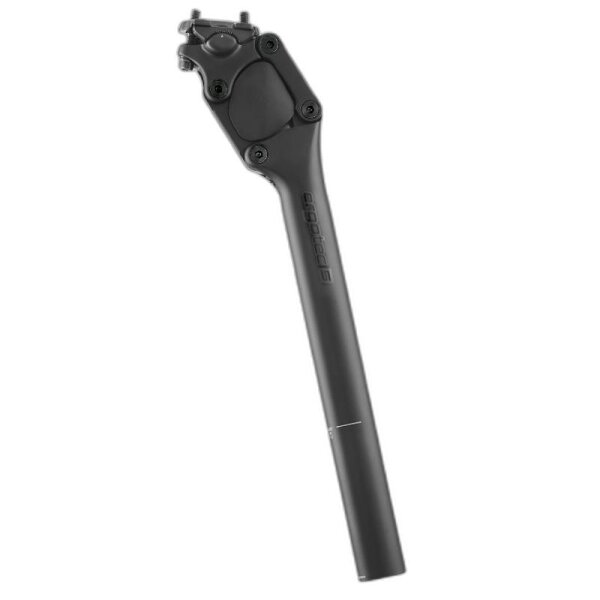 ergotec Federsattelstütze PM-705N Alu, sw, Ø27,2x350mm Federweg 27 mm