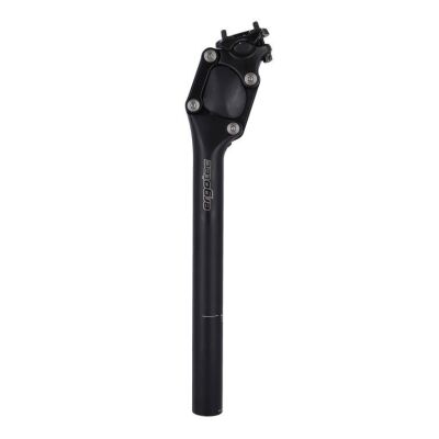 Federsattelstütze Ergotec PM-705N Alu, sw, Ø30,9x350mm Federweg 27 mm,SL5
