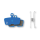 ACID Disc Brake Pads organic Avid Code 2011 blau