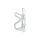 Cube Flaschenhalter HPP Sidecage matt whiten glossy black