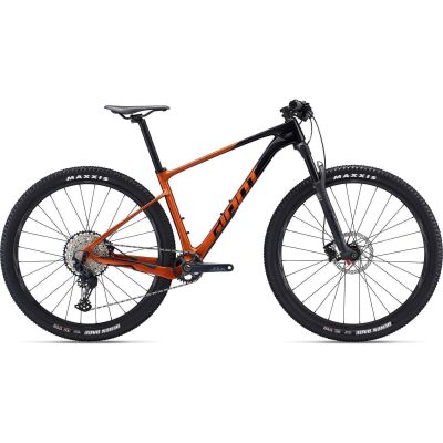 GIANT XtC Advanced 2 MTB 2022 | Black / Amber Glow | XL