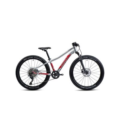 Ghost Kato 24 Pro Kinderrad 2026 | rainbow silver/riot red - glossy