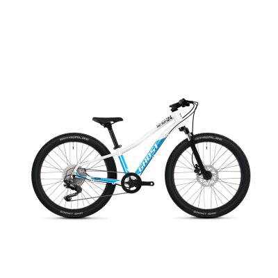 Ghost Kato 24 Full Party Kinderrad 2026 | pearl white/bright blue - glossy
